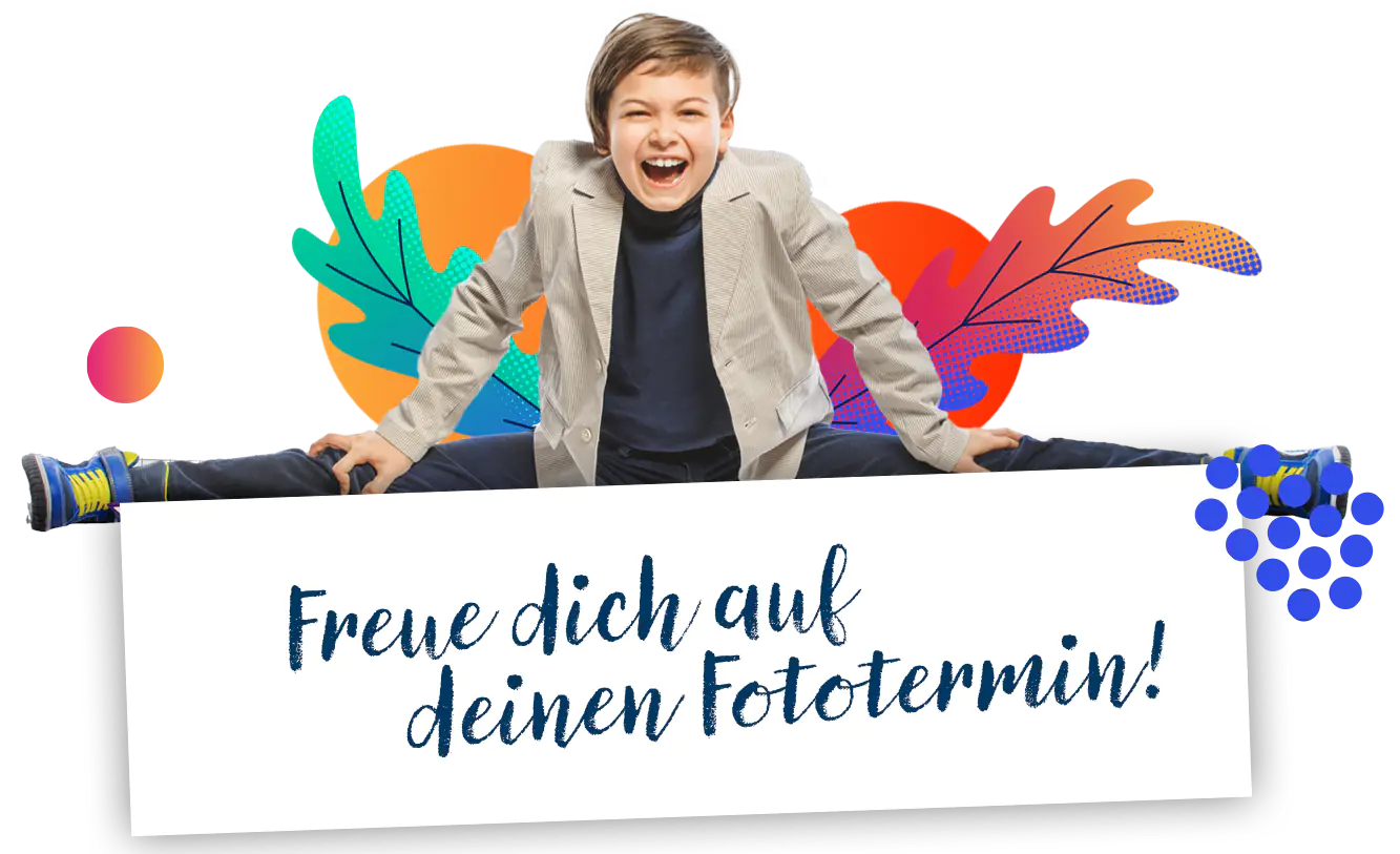 Freu dich auf deinen Fototermin!