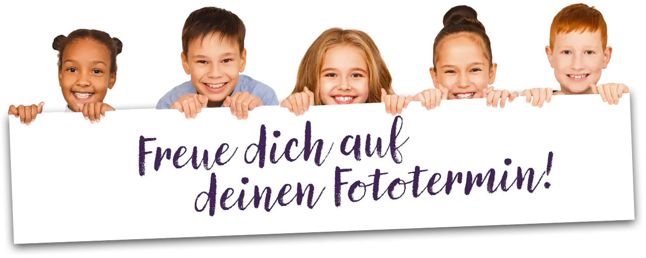 Freu dich auf deinen Fototermin!